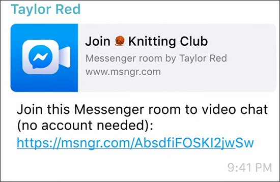 How to use Messenger Rooms, make group video calls for up to 50 people Picture 6