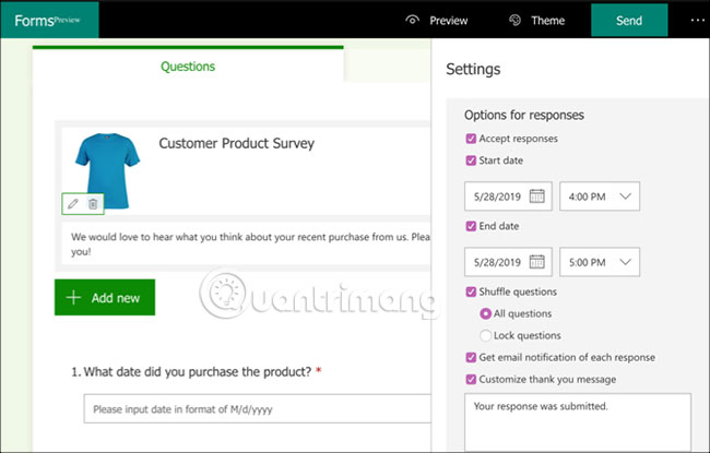 How to use Microsoft Forms to create professional surveys Picture 7