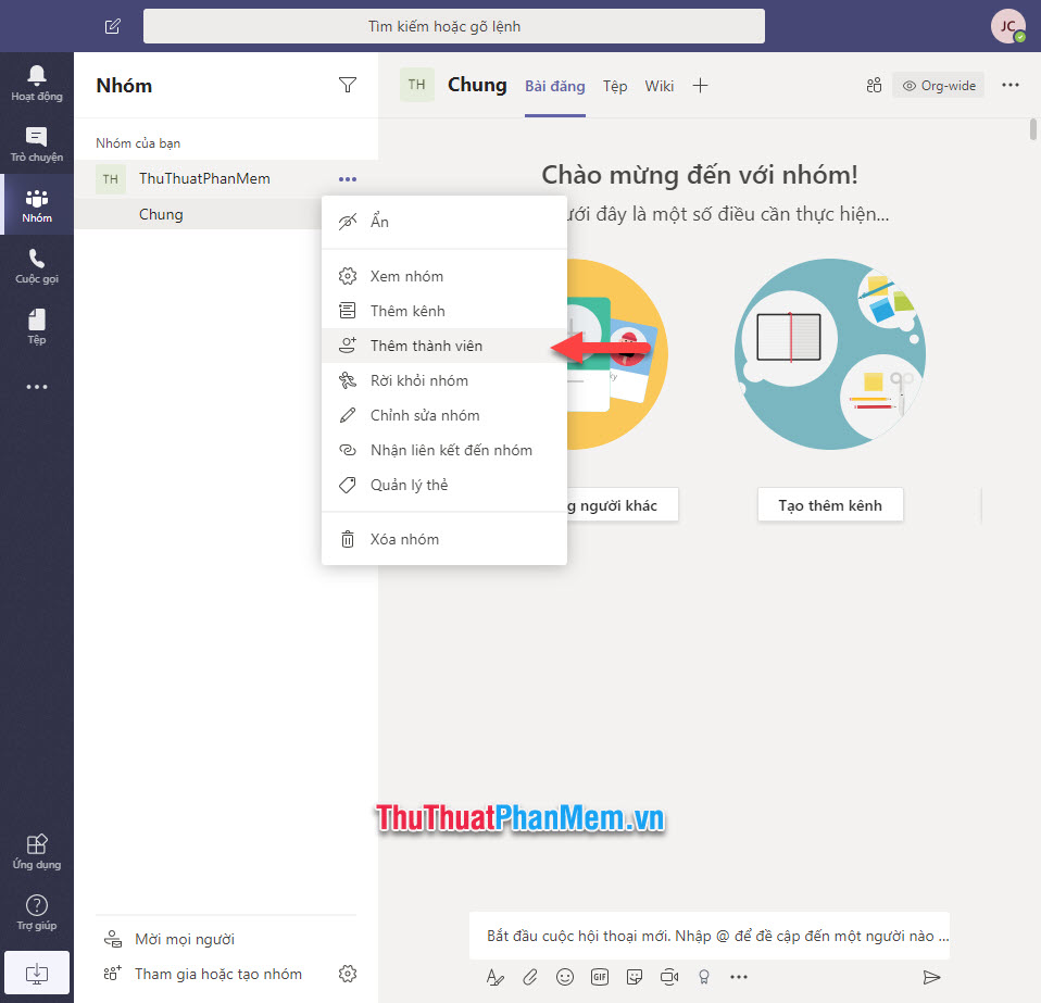 How to use Microsoft Teams to work remotely? Picture 13