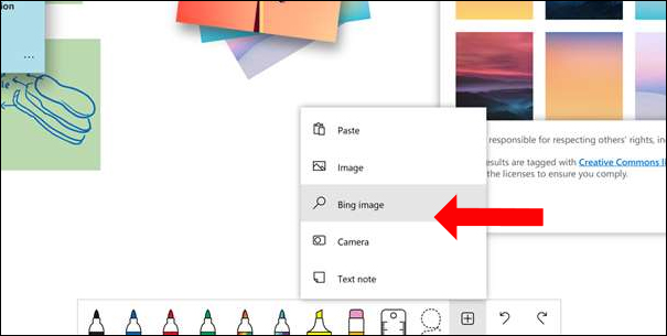 How to use Microsoft Whiteboard Windows 10 Picture 4