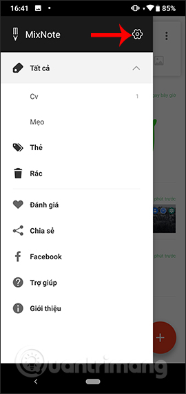 How to use MixNote to create security notes on Android Picture 17