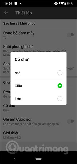 How to use MixNote to create security notes on Android Picture 20