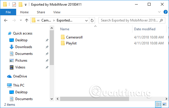 How to use MobiMover to transfer data on iPhone to PC Picture 11