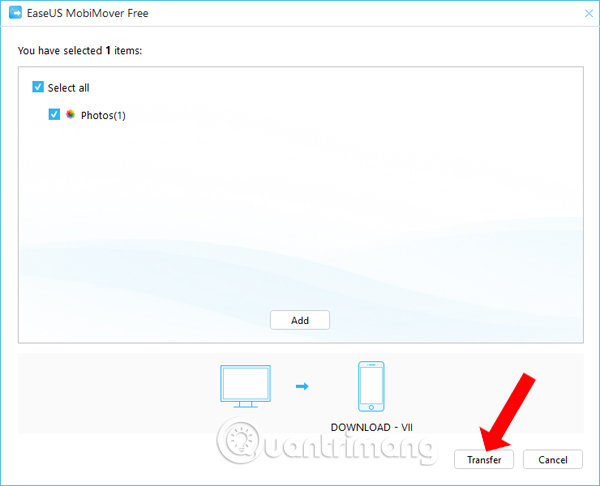 How to use MobiMover to transfer data on iPhone to PC Picture 4