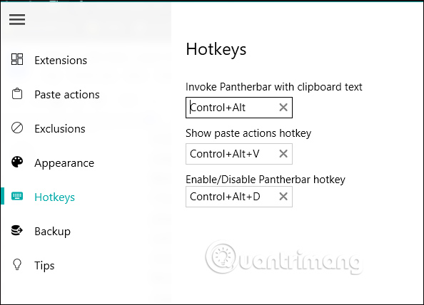 How to use more than 100 gadgets in the Pantherbar application only Picture 7