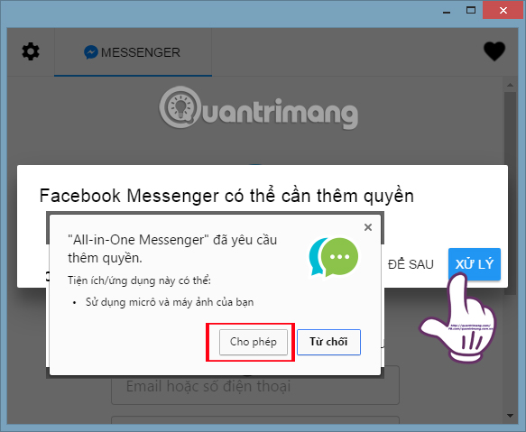 How to use multiple chat applications on the same window Picture 17
