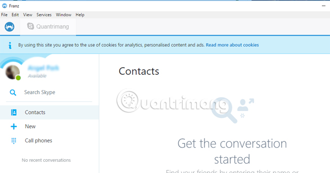 How to use multiple chat applications on the same window Picture 8