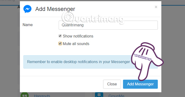 How to use multiple chat applications on the same window Picture 9
