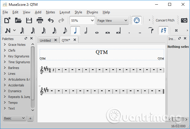 How to use MuseScore to create new tracks Picture 7