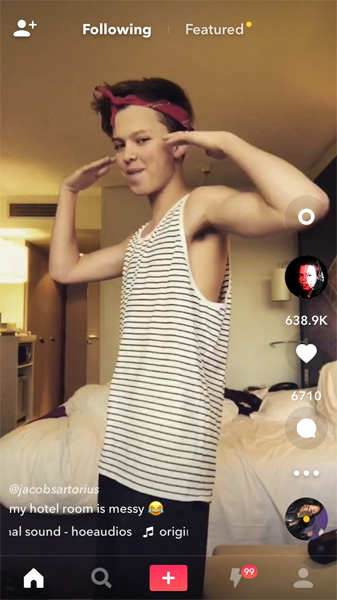 How to use Musical.ly - extreme lip sync application Picture 2