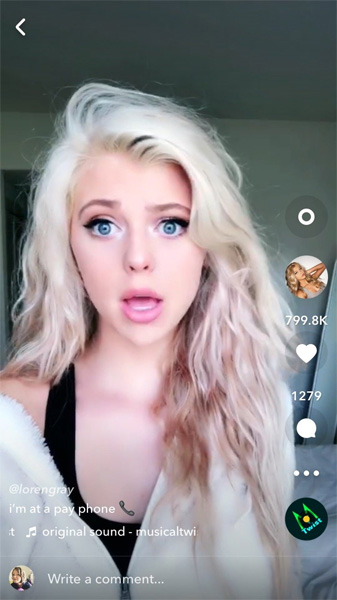 How to use Musical.ly - extreme lip sync application Picture 3