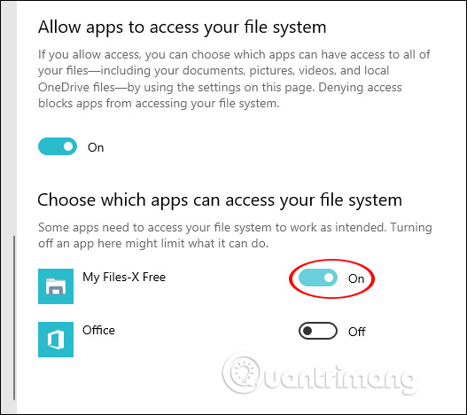 How to use My Files-X Free to manage Windows 10 files Picture 5
