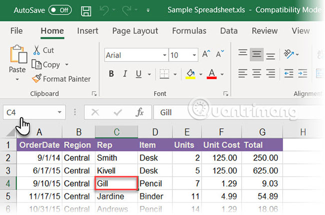 How To Use Name Box In Excel