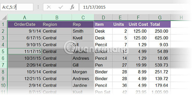 How To Use Name Box In Excel