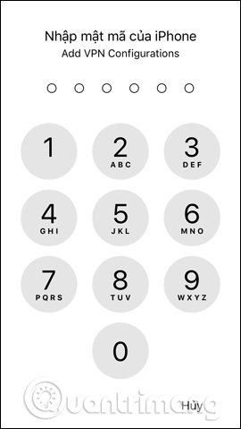 How to use NessVPN application on iPhone Picture 2