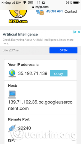 How to use NessVPN application on iPhone Picture 9