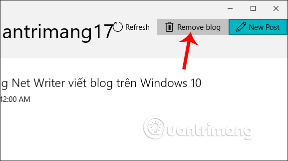 How to use Net Writer to blog on Windows 10 Picture 12