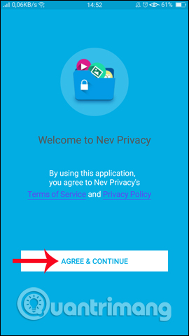 How to use NEV Privacy - Hide Pictures hide photos, apps on Android Picture 1