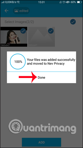 How to use NEV Privacy - Hide Pictures hide photos, apps on Android Picture 10