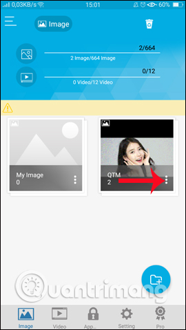 How to use NEV Privacy - Hide Pictures hide photos, apps on Android Picture 11