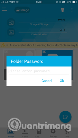 How to use NEV Privacy - Hide Pictures hide photos, apps on Android Picture 16