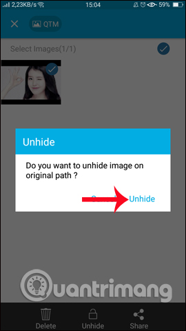 How to use NEV Privacy - Hide Pictures hide photos, apps on Android Picture 23