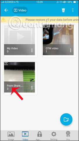 How to use NEV Privacy - Hide Pictures hide photos, apps on Android Picture 31
