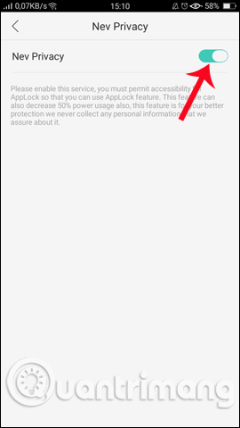 How to use NEV Privacy - Hide Pictures hide photos, apps on Android Picture 33