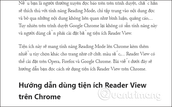 How to use newspaper reading mode in the browser Picture 2