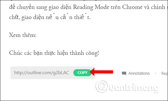 How to use newspaper reading mode in the browser Picture 3