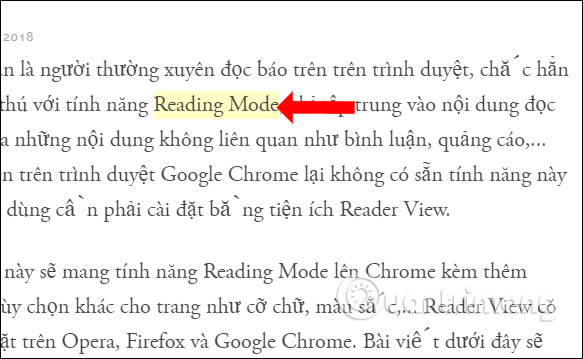 How to use newspaper reading mode in the browser Picture 9