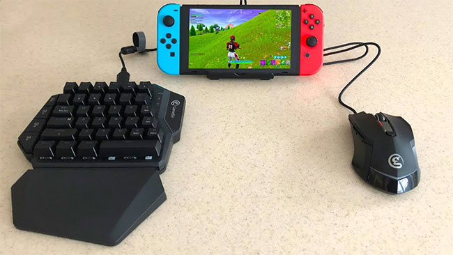 can you connect a keyboard and mouse to nintendo switch