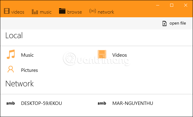 How to use Nitro Player to play videos and music on Windows Picture 15