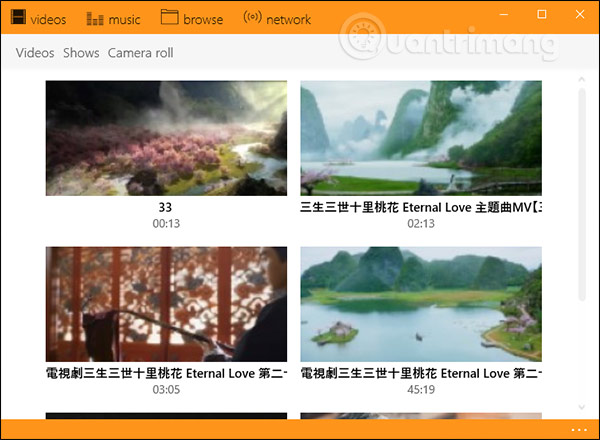 How to use Nitro Player to play videos and music on Windows Picture 7