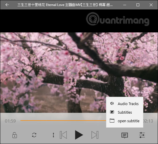 How to use Nitro Player to play videos and music on Windows Picture 8