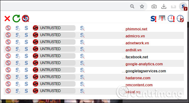 How to use NoScript to block ads on Google Chrome Picture 5