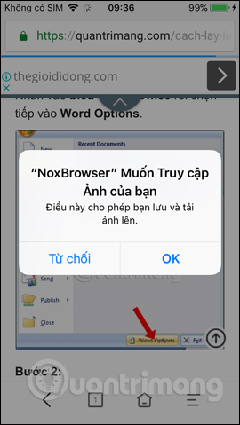 How to use NoxBrowser browser on Android and iOS Picture 10