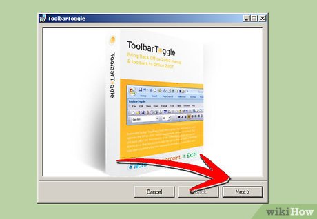How to Use Office 2003 Menus and Toolbars in Microsoft Office 2007 and 2010 Picture 15