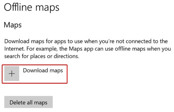 How to use offline Bing Maps on Windows 10 Picture 6