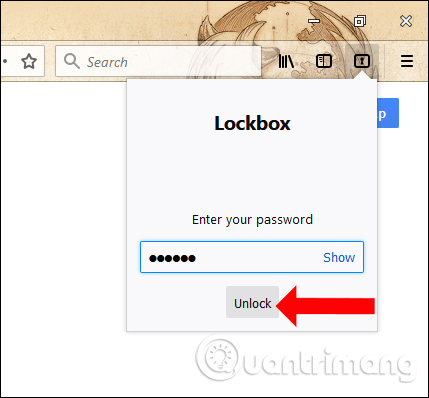 How to use password management Lockbox in Firefox Quantum Picture 10