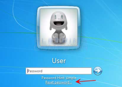 How to use Password Reset Disk to reset Windows password? Picture 2