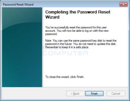 How to use Password Reset Disk to reset Windows password? Picture 7