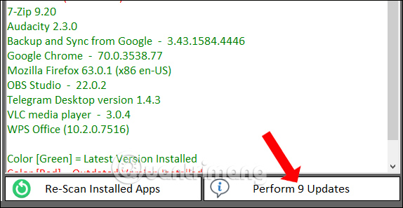 How to use Patch My PC to update software on the computer Picture 3