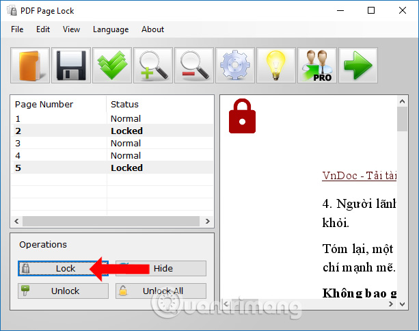 How to use PDF Page Lock to lock PDF files Picture 5