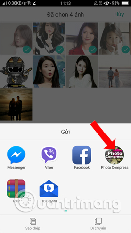 How to use Photo Compress to compress Android images Picture 16