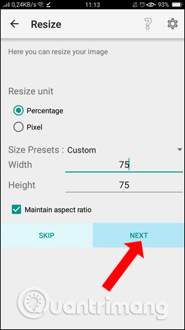 How to use Photo Compress to compress Android images Picture 17