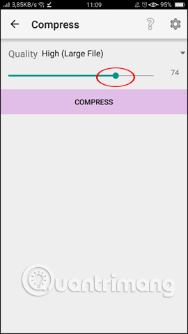 How to use Photo Compress to compress Android images Picture 6