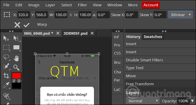 How to use Photopea to edit photos online Picture 11