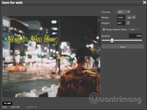 How to use Photopea to edit photos online Picture 13