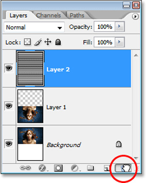 How to use Photoshop CS5 - Part 13: Create a reflection effect from the water Picture 14